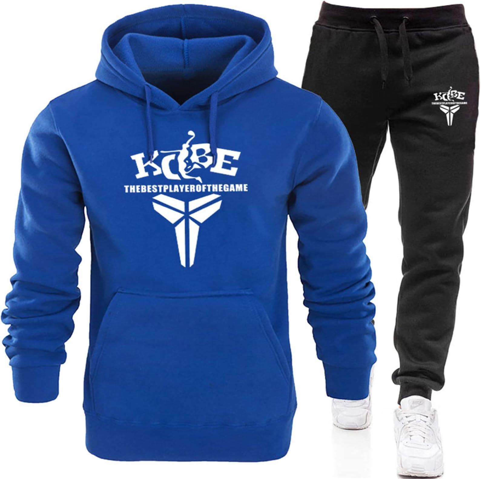 Kobe Bryant Men Printing Jogging Joggers Sport Suit Running Gym Bottoms Tracksuit Set Men Tracksuit Fitness Hoodie Pants