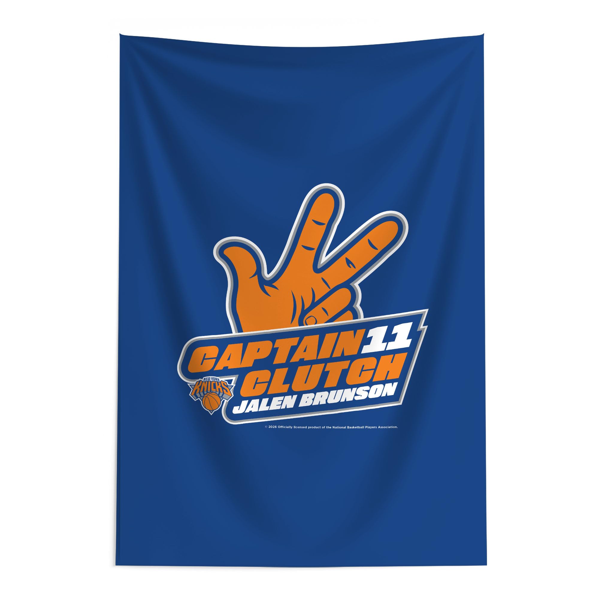 Northwest Jalen Brunson New York Knicks Captain Clutch Wall Hanging Tapestry 24X36 Inches