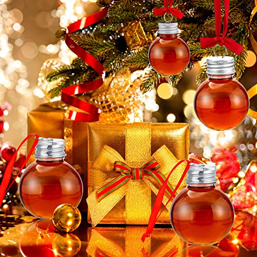 Ampoules de bouteille d'eau de Noël transparentes et réutilisables - 4