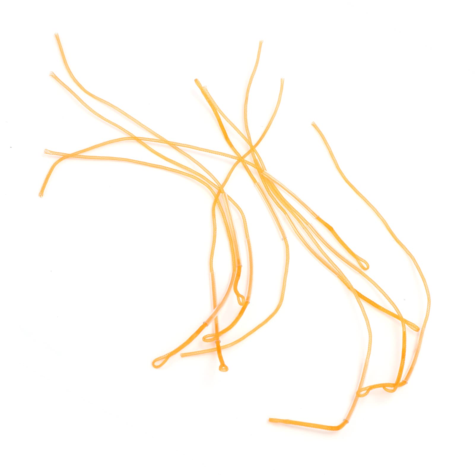 Generic Pack of 10 Leader Loop Connectors 20LB Orange Fly Fishing Leader Connector Spool, Genericfzhv1ymkrx