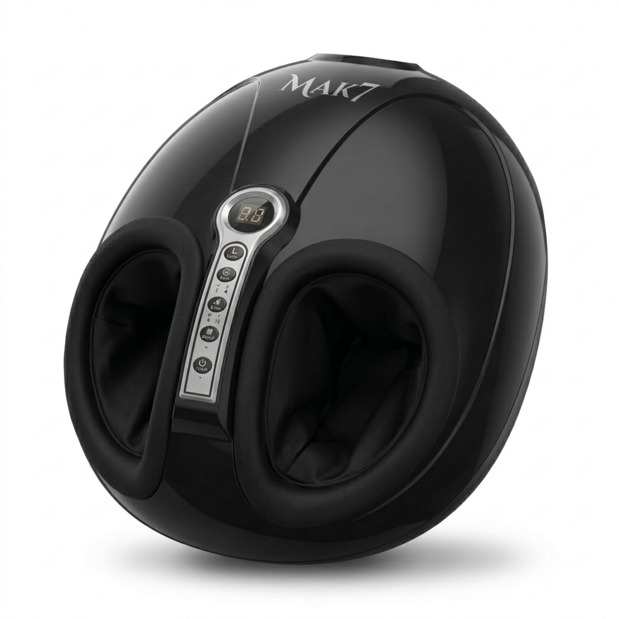 MAK7™ Foot Massager Machine with Deep Kneading, Air Compression & Heat Therapy | Electric Foot Massage Machine with LCD Controls | Fits Most Indian Feet up to 28 cm (Size 11) | Black-image-6