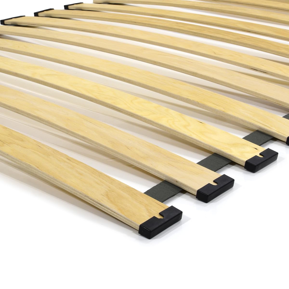 FURNIFY Rolllattenrost Lattenrost Birken Bettrost Holzlatten Federleisten (80 x 160 cm)