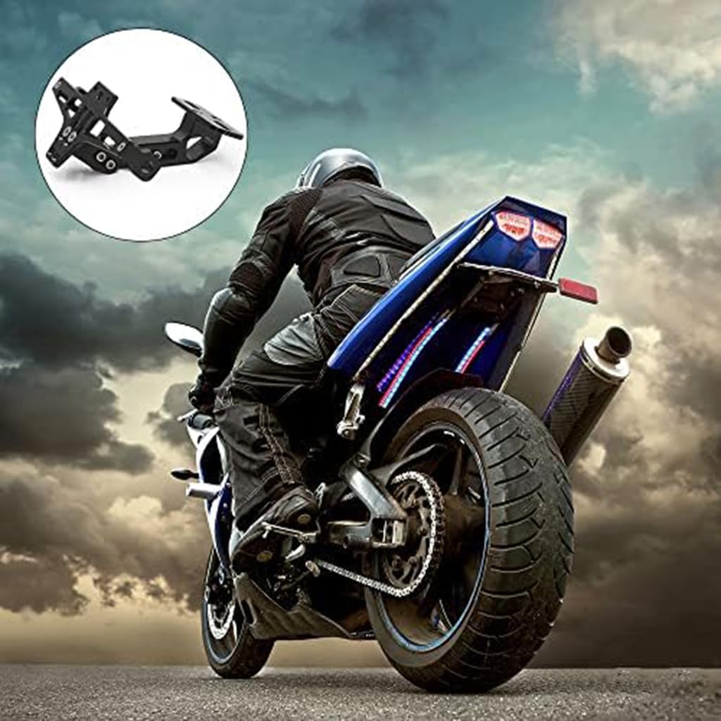 Supporto Targa Per BMW M 1000 XR Sport 2024 - Staffa Regolabile In Materiale Resistente, Facile Installazione - Foto 9