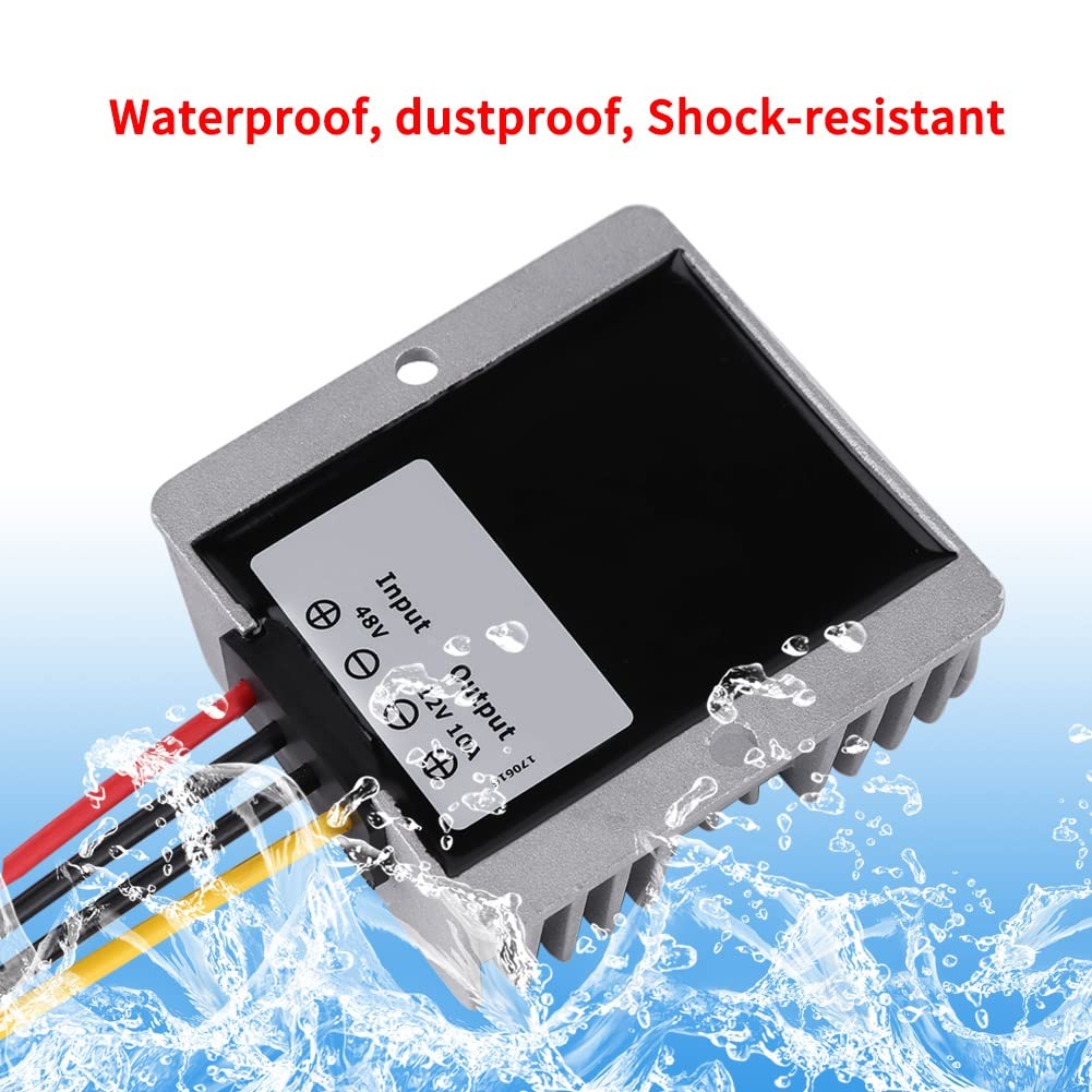 Jadeshay DC-DC Wandler 48V auf 12V 10A 120W Spannungsabwärtsmodul, Buck-Netzteil-Konverter Spannungsstabilisator 12V Ausgang
