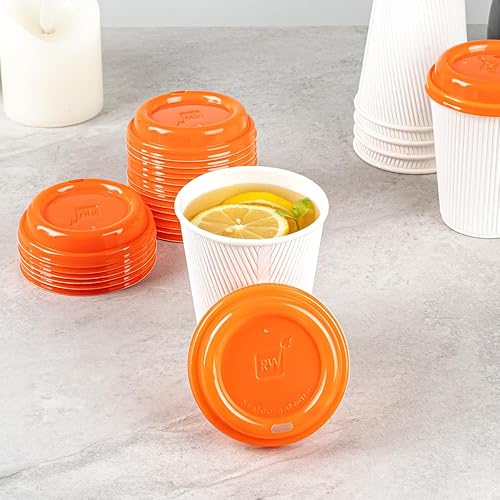 Miniatura 3 de Solo tapas Restpresso 6.3 x 0.8 pulgadas tapas de taza de café, 25 tapas desechables para tazas de papel - Las tazas se venden por separado,