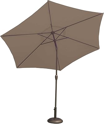 Imagin 7272 Parasol and Tape Light, Grey, 2.70 m