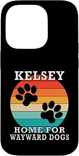 Kelsey Home for Wayward Dogs Family Name Case for iPhone 14 Pro