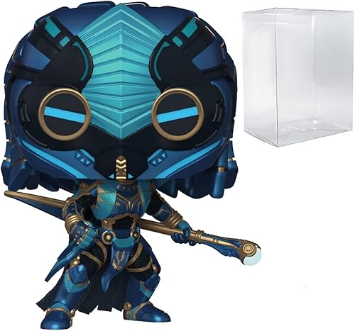 POP Marvel Black Panther Wakanda Forever - Figura de vinilo Funko de Okoye (Midnight Angel) (paquete con funda protectora de caja compatible),