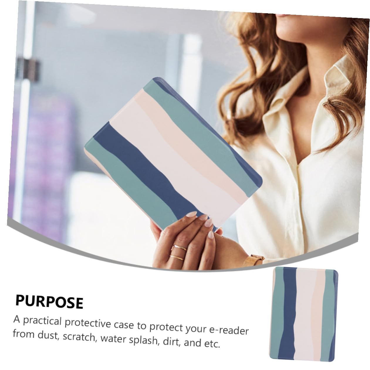 5 Piezas Funda Protectora para ª Función Auto Sleep Wake Resistente y Ligera para Lector de Electrónicos Compatible con E-Reader Diseño Duradero y Seguro