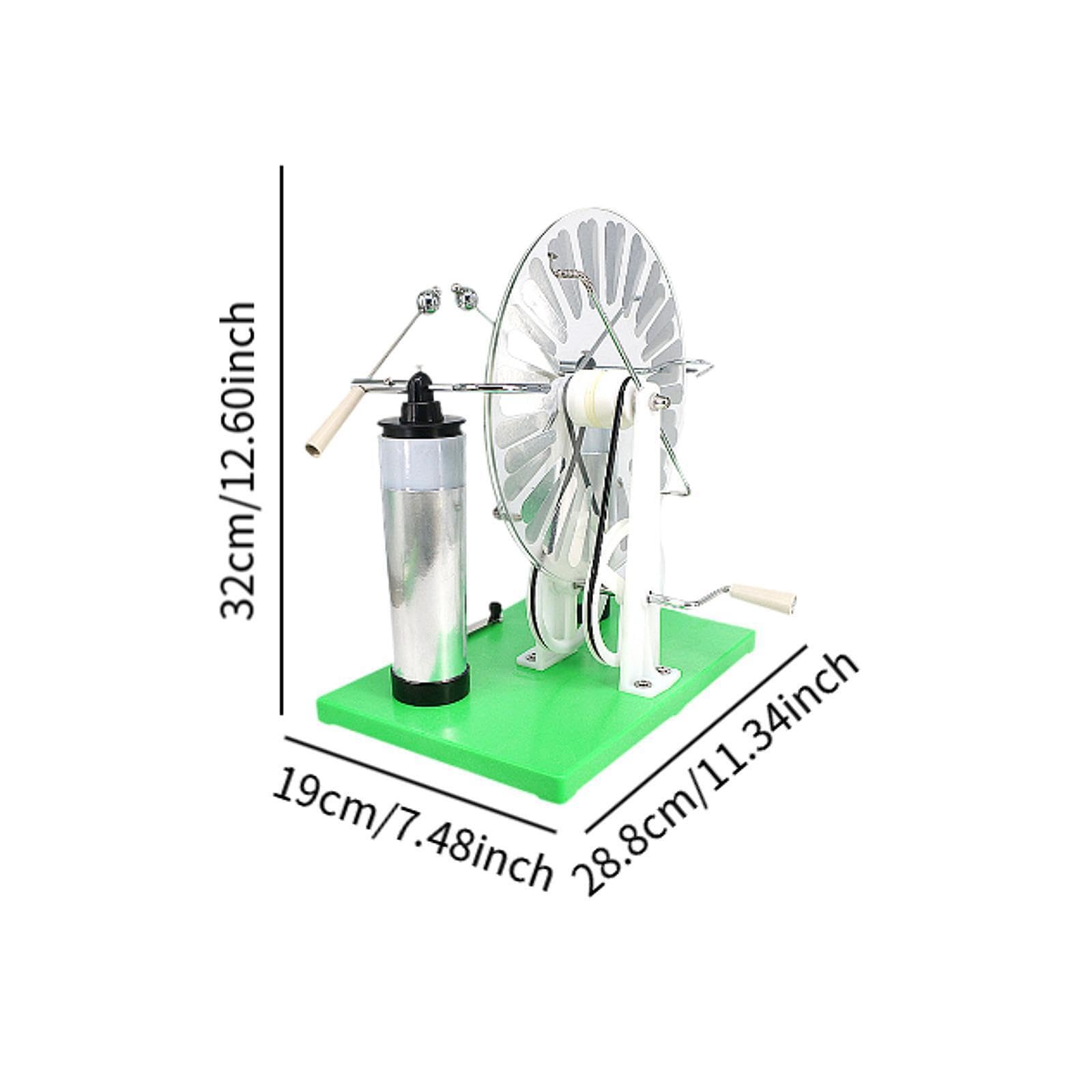 Generador de Electricidad por inducción electrostática Aulas de física interactivas Experiencias de Aprendizaje prácticas estimulantes