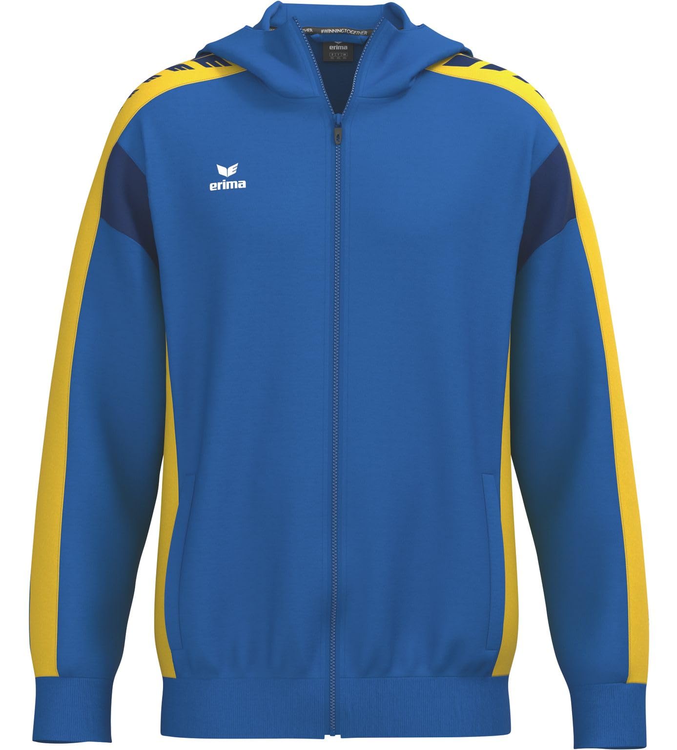 Erima Unisex Bleu Hooded Sweatshirt Celebrate 125 Training