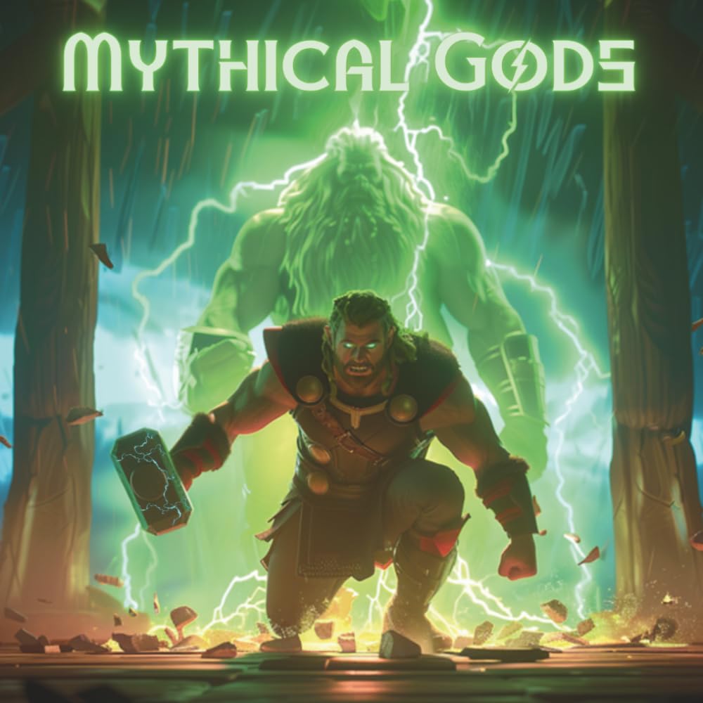 Mythical Gods: Explore Legendary Gods, Goddesses, Myths, and Ancient Legends from Norse and Greek Mythology for Ages 8+