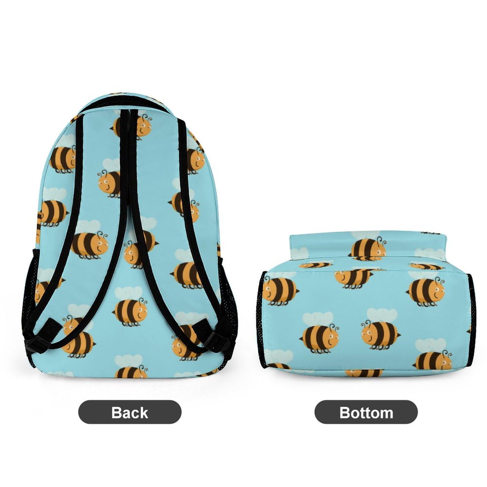 Amazon.co.jp: デイパック リュックサック 蜂 ハチ 動物柄 子供