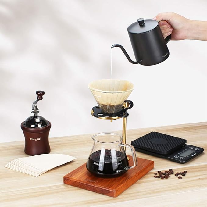 Cafetera de Filtro Manual con Jarra de Vidrio Borosilicato miniatura 6