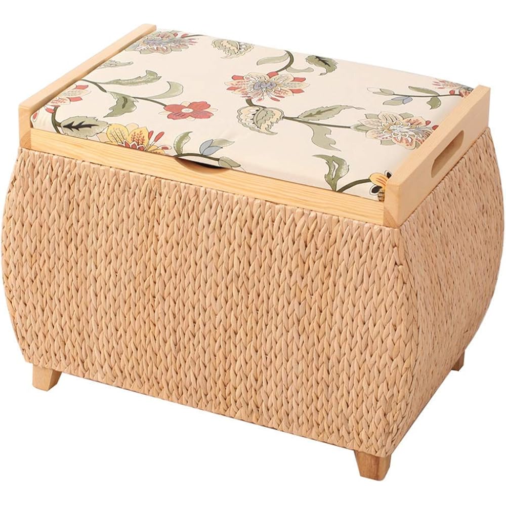 Amazon.de: Hocker Hocker Fußhocker Osmanische Bank Stroh Wohnzimmer