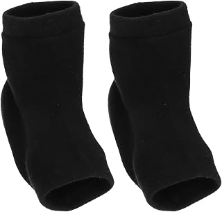 VILLCASE Invisible Height Increase Sock Pads, 2.5cm Half Insole Inserts, Anti-Slip Sports Socks for Men and Women, Thickened Heel Sleeve for Running and Daily Wear Random Color