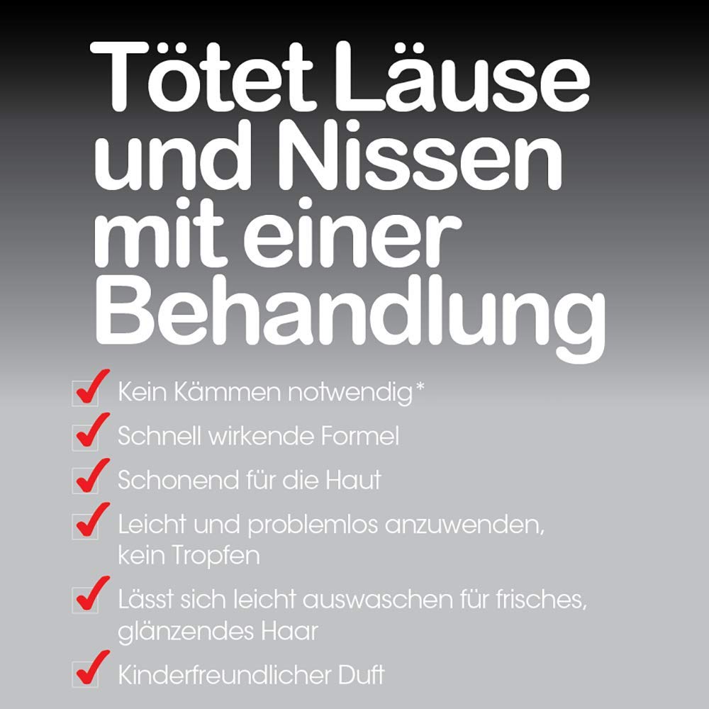 NitWits All-In-One Läusespray – Läusemittel für Kinder – Entfernt Läuse & Nissen in 20 Minuten – Mit Kamm zur Nachbehandlung – 1 x 120 ml Spray