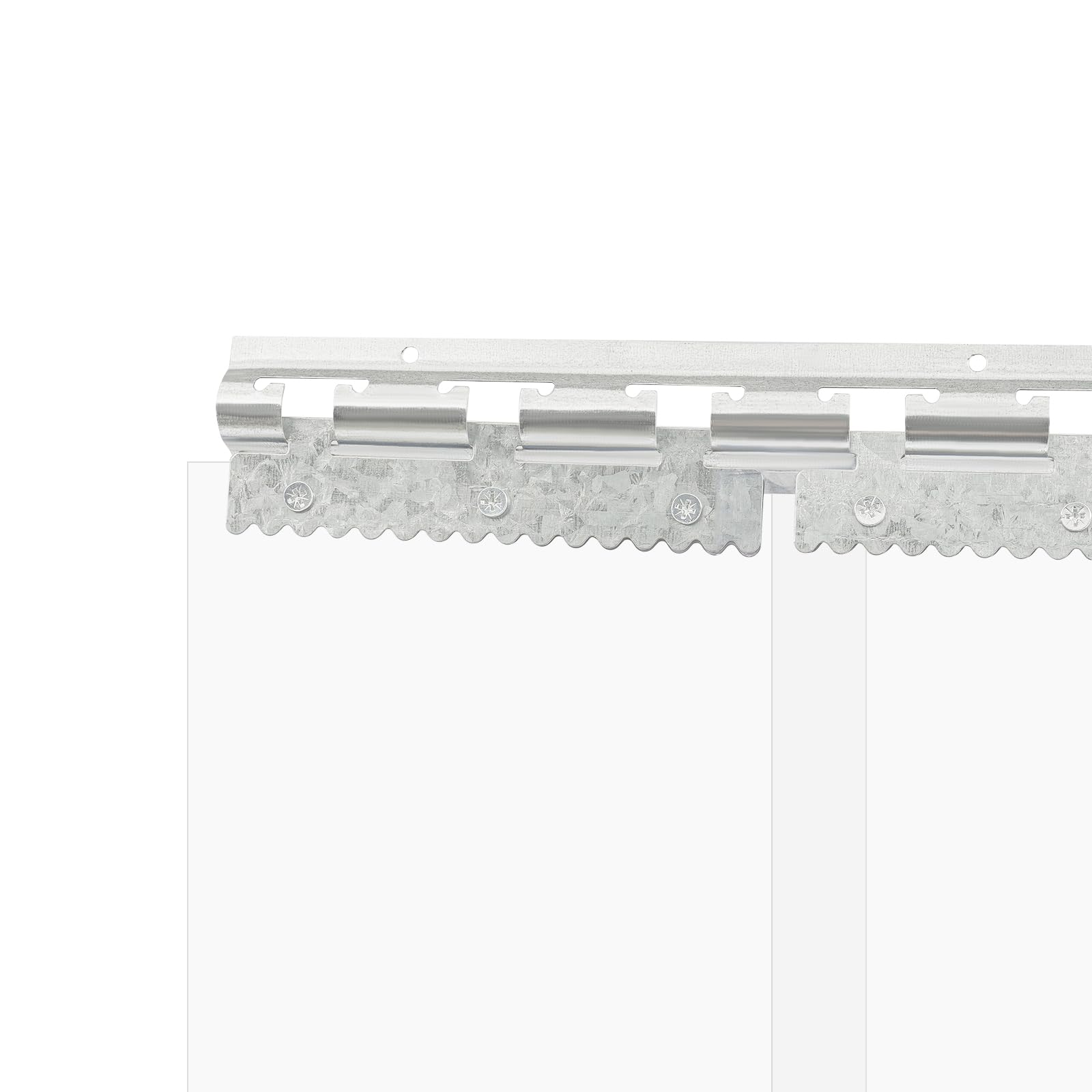 Cortina de puerta de PVC para congeladores, cortina de puerta para la industria de almacenamiento y garaje, transparente para habitaciones con aire acondicionado, entradas de supermercados, 1,8