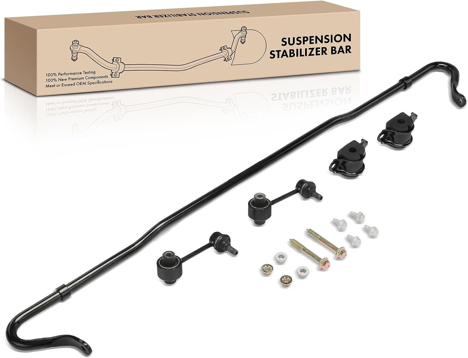 Replacement Parts for Rear Suspension Sway Bar w/Bushing Kit for Subaru Forester 09-18 Impreza 08-16 Mod-AP88P-37270