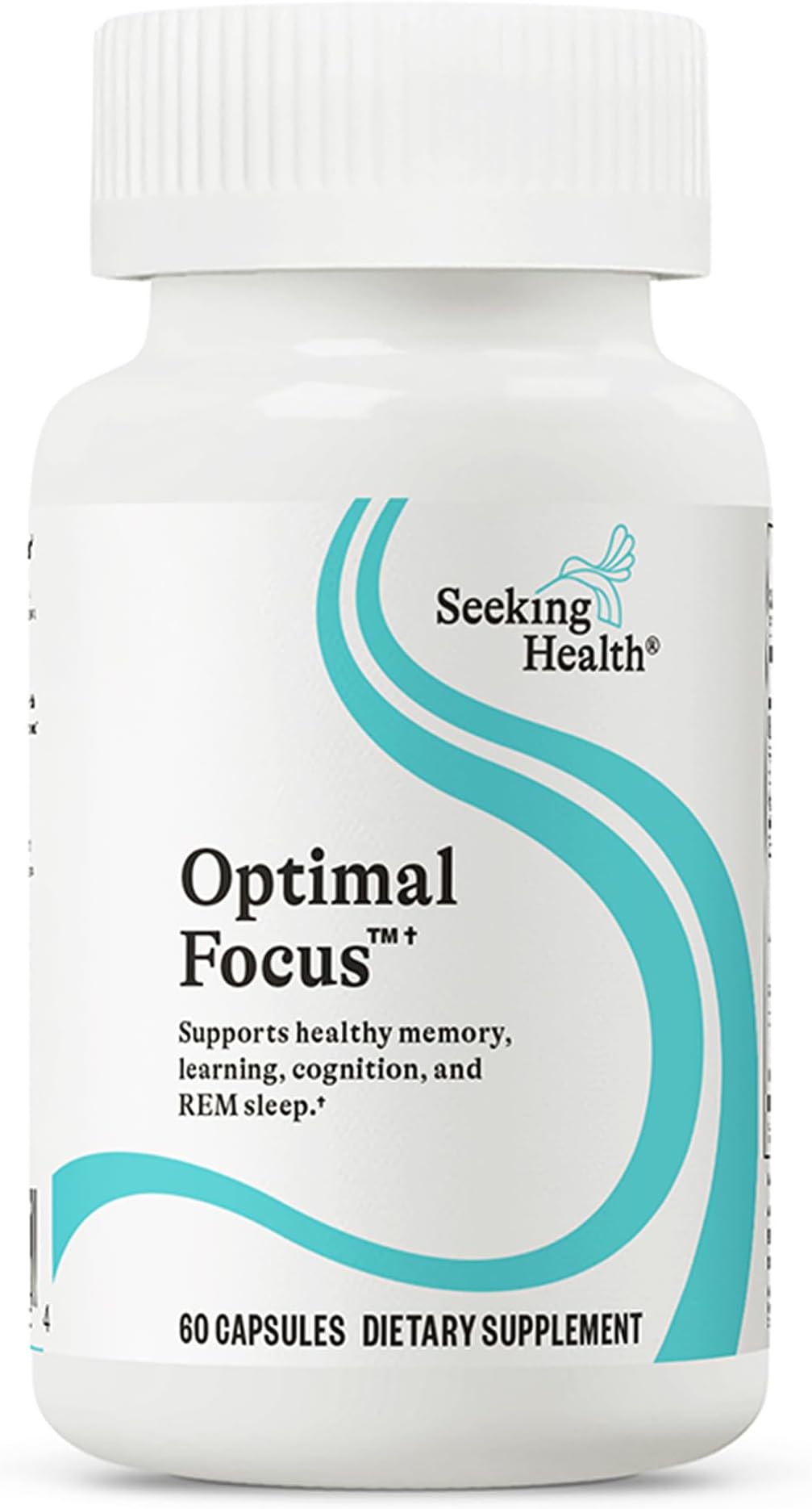 Seeking Health Dietary Supplement Optimal Focus - Multivitamin Supplement with B Vitamins, B12 and L-5MTHF - High Dose of Vitamins - for Memory, Cognitive Functions, Concentration - 90 Capsules