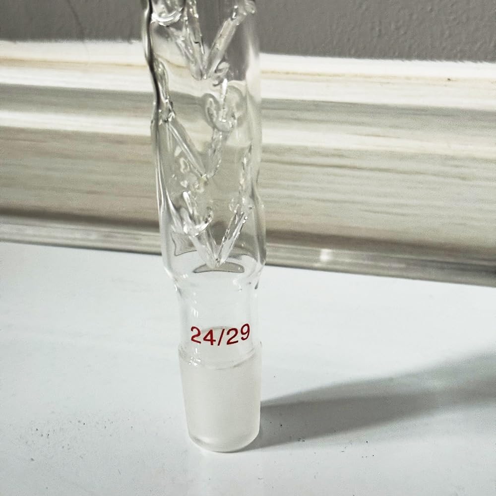 Columna de destilación de vidrio de borosilicato de 250 mm con unión 19/26 24/29 29/32 for laboratorio Equipamiento de laboratorio