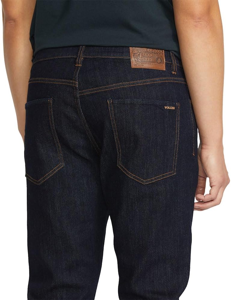 Volcom Men's Slim Fit Straight Leg Jeans