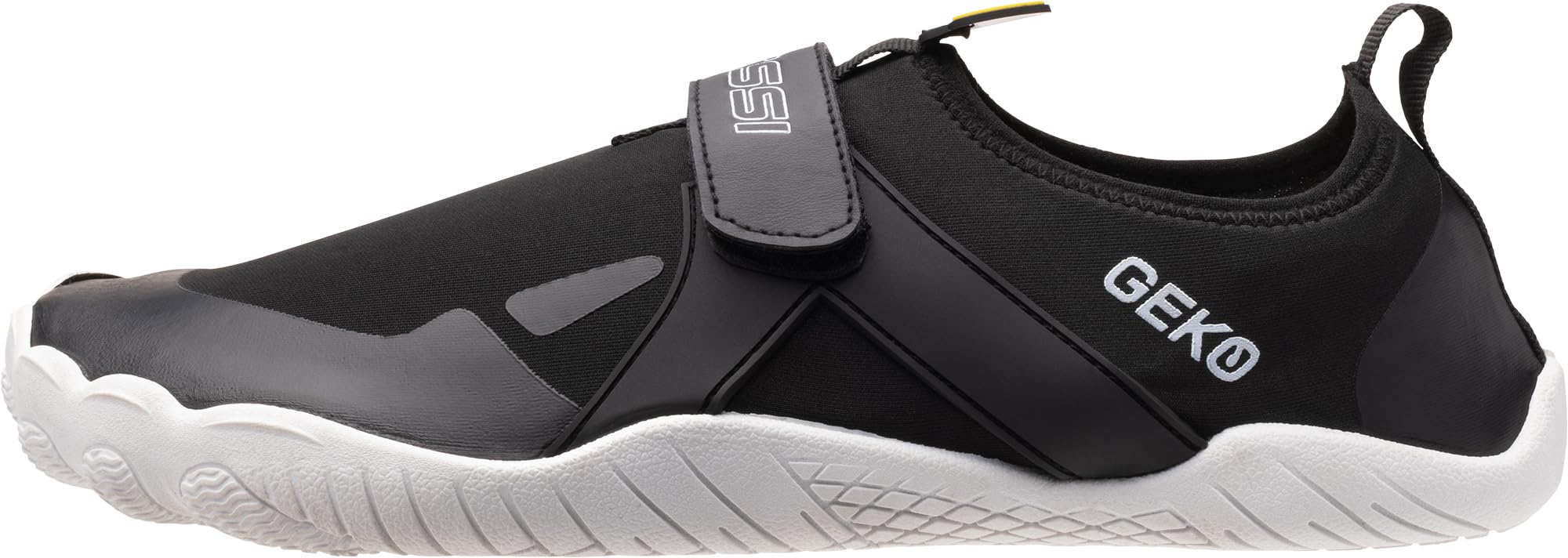 CRESSI Buty Geko Black/White 38 - Unisex Rock Shoe Idealne do wciągających wrażeń w środowisku wodnym z bezpośrednim połączeniem z dnem morskim, czarne/białe, 38