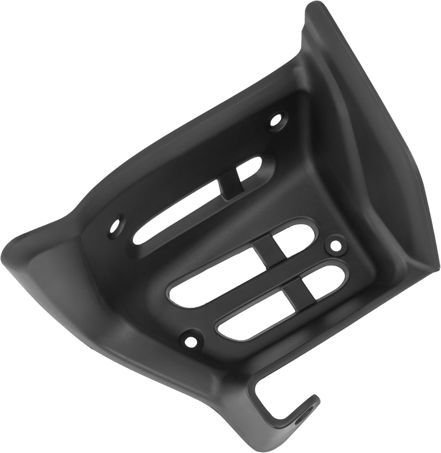 ATV Mud Splash Guard Compatible with 2001 2002 2003 2004 2005 Honda TRX250EX PP Plastic Textured Black Right Replacement for 80121-HN1-000ZA