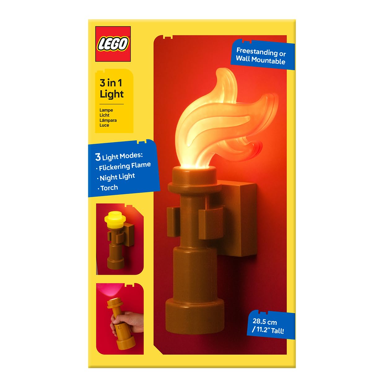 Paladone LEGO Torch Shaped Light, Officially Licensed