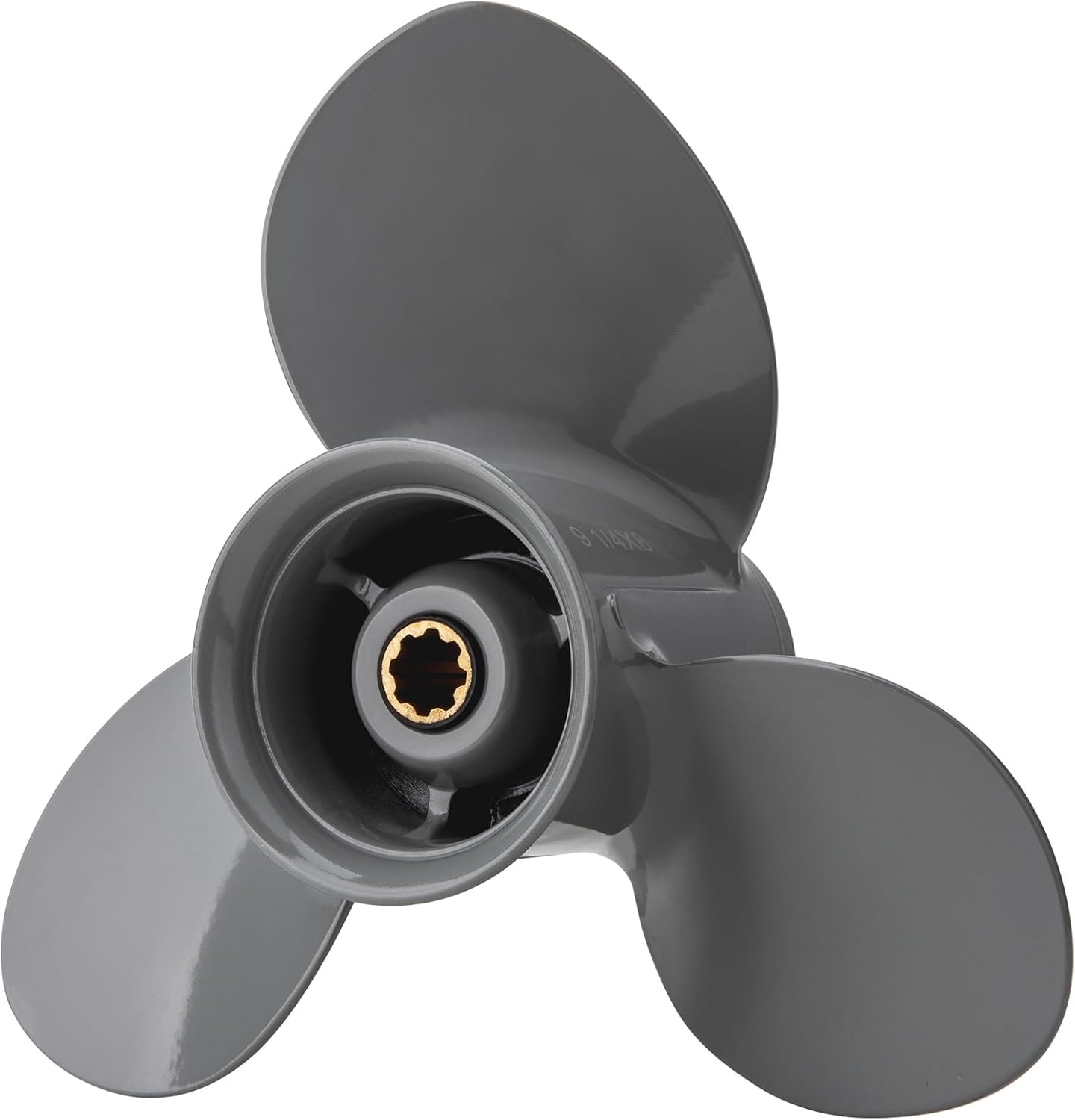 Outboard Boat Propeller 9 1/4X8 9 1/4X9 9 1/4X10 9 1/4X11 9 1/4X12 Fit Honda Engines BF8HP/9.9HP/15HP/20HP 8 Spline Tooth Aluminum Prop 3 Blades RH