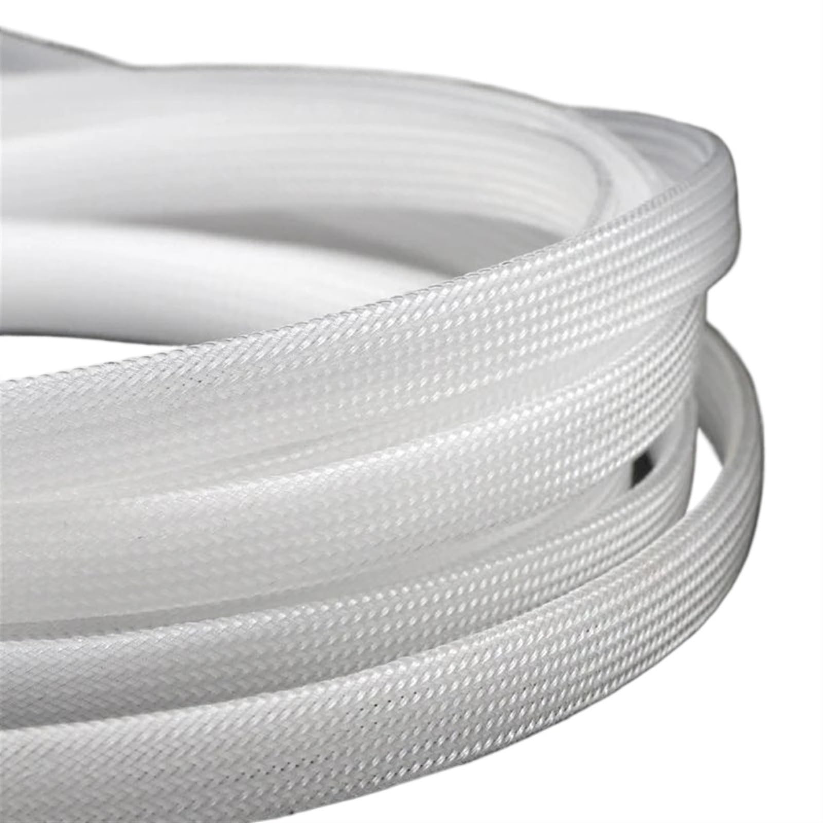 Gaine Tressée Pour Câbles - 12mm X 1m, Nylon Extensible, Protège Et Organise