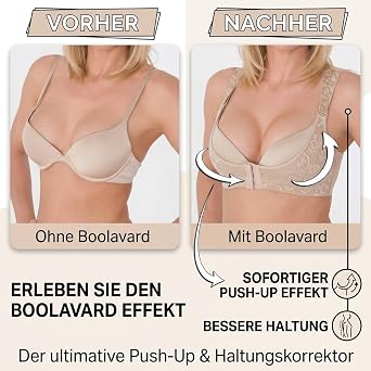 Boolavard Women's Magic Bra Shaper Vest Breast Support