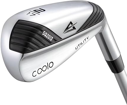 COOLO Golf Driving Iron for Average Golfers, Individual 1/2/3/4 Utility Iron, Men Right&Left Handed.