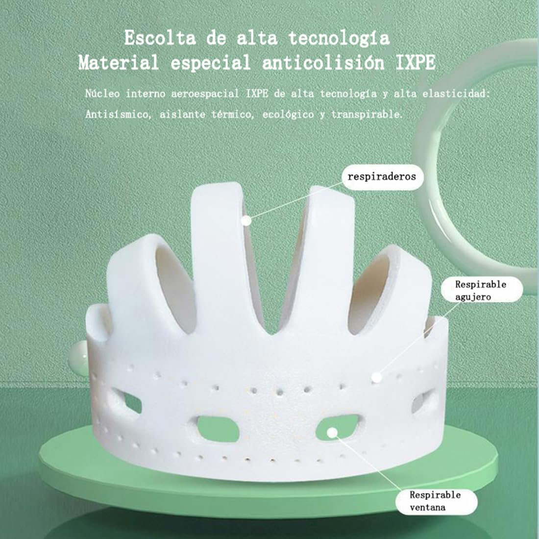 Casco Protettivo Anti Collisione Morbido Regolabile Brand Per Anziani, Prevenzione Convulsioni, Trauma Cranico