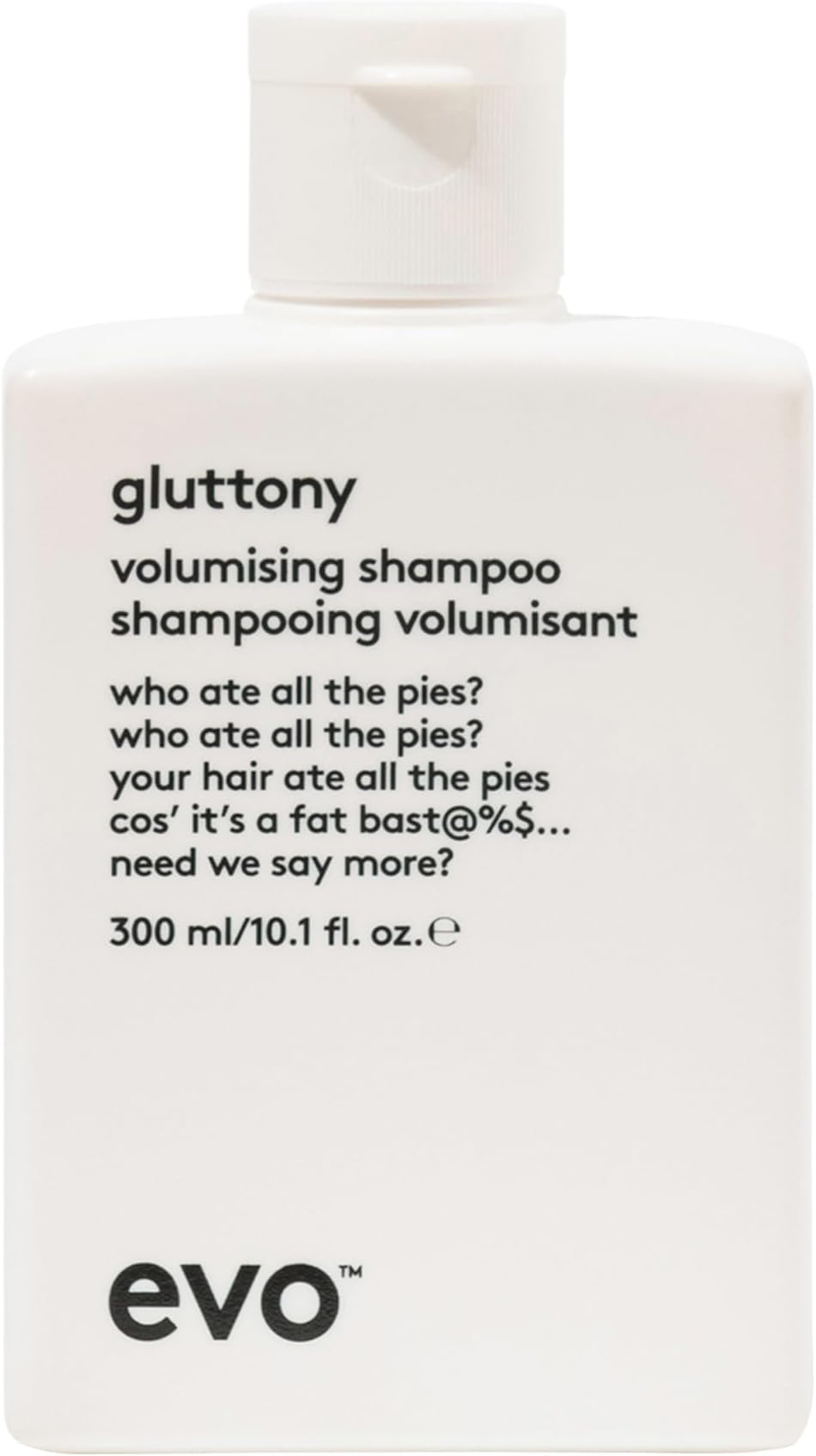 Evo Gluttony Volume Shampoo, 10.1 Ounce