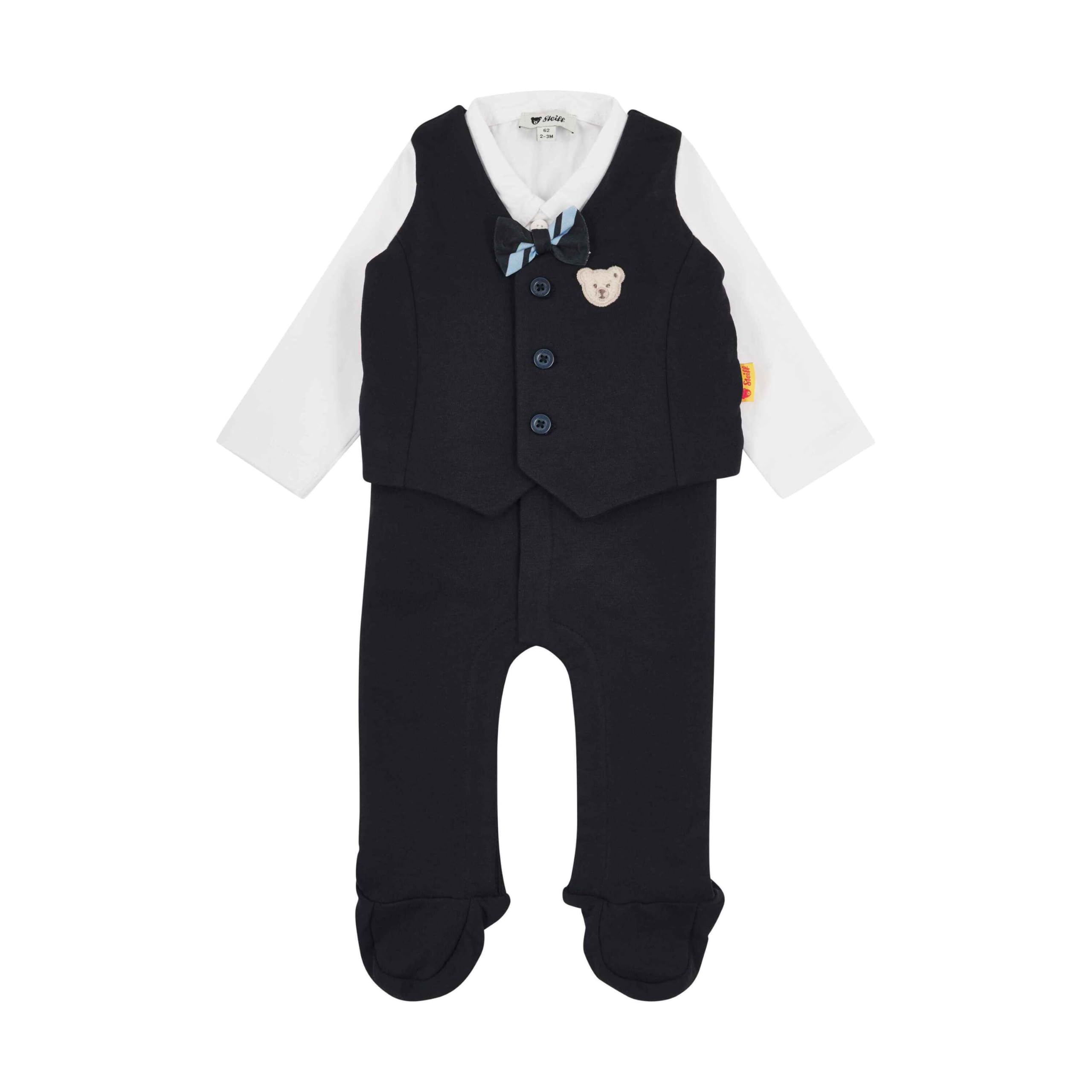 Steiff Baby - Jungen Strampler Langarm Strampler langarm