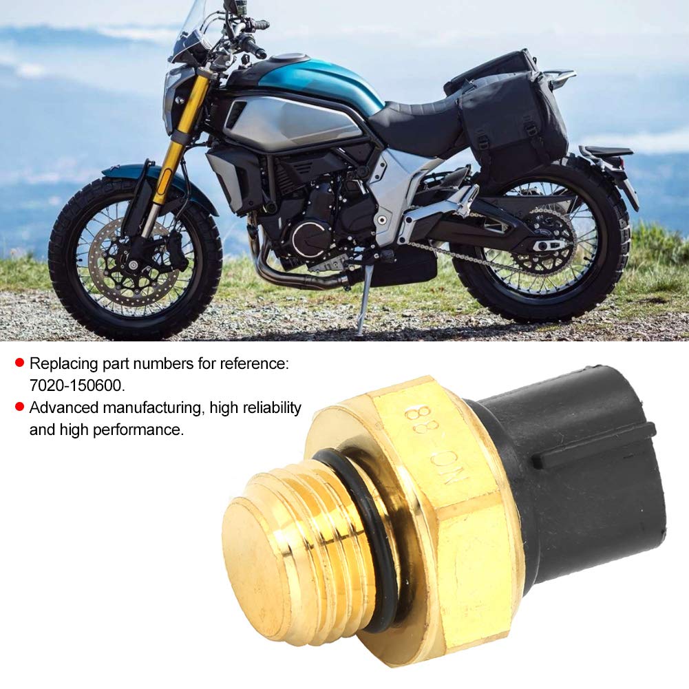 Commutateur de Ventilateur de Température de L'eau, Capteur de Radiateur Capteur de Température D'eau Thermo Switch 7020-150600 Convient pour CFMOTO CF800 X8 ATV