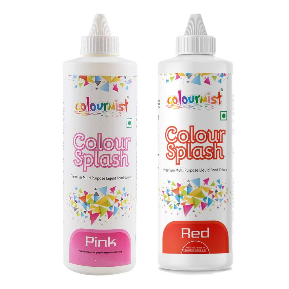Combo of Colourmist® Colour Splash (Pink) and (Red),200Gm (B08P8V4SDB) Amazon Price History, Amazon Price Tracker
