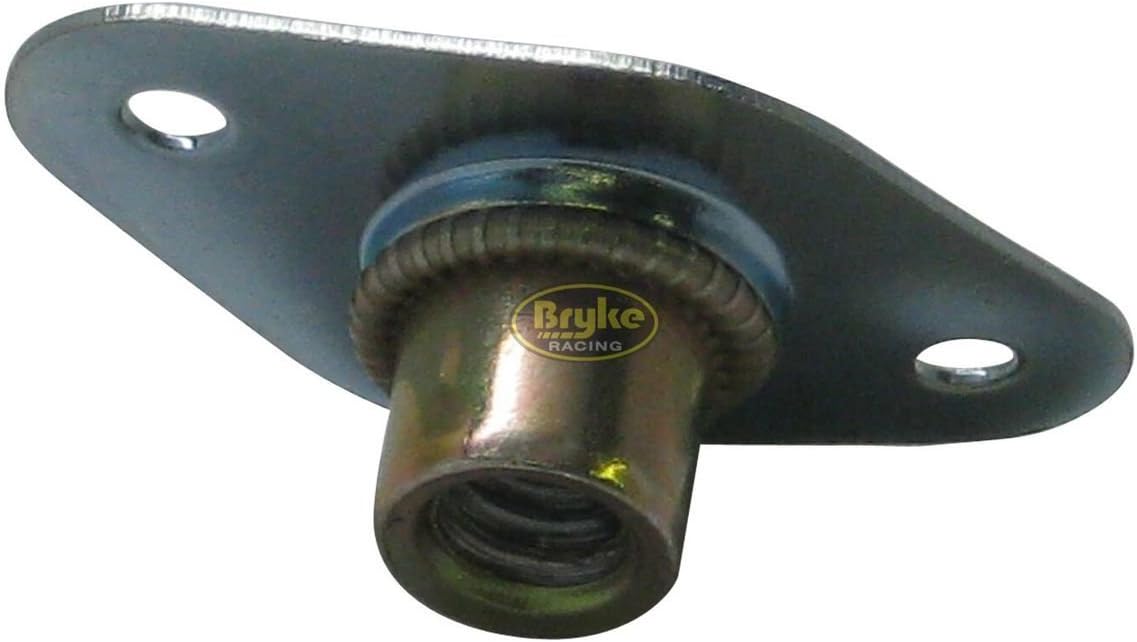 Threaded Insert Fasteners Nuts 1/4"-20 with 1" Plate 20 Pack Fastener IMCA USRA