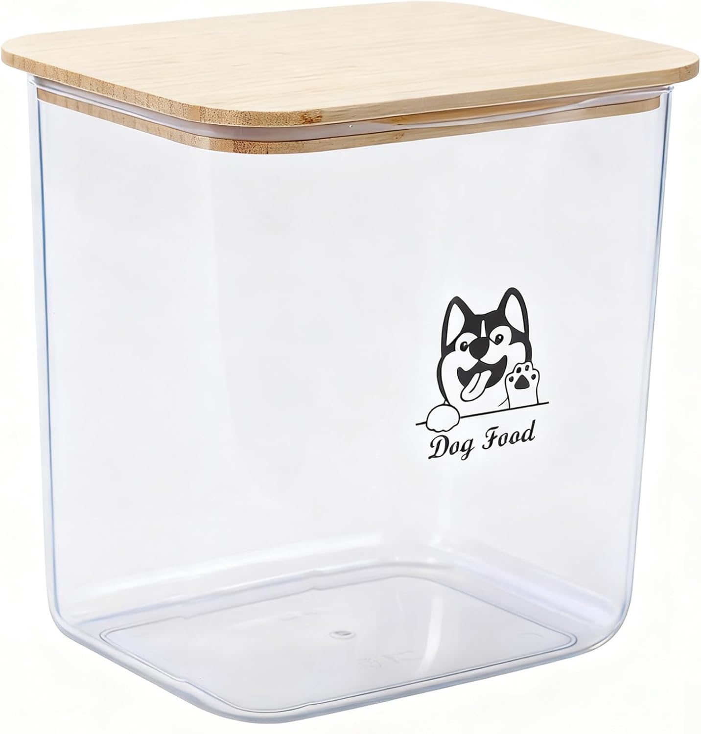 Pet Supplies : Brabtod Airtight Dog Food Storage Container (Holds 5 lbs ...