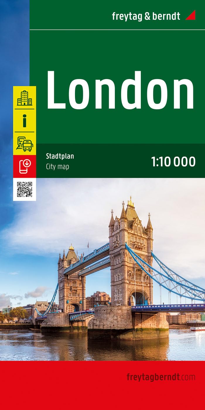 London, City Map 1:10.000 by  Freytag-Berndt - 9783707924268