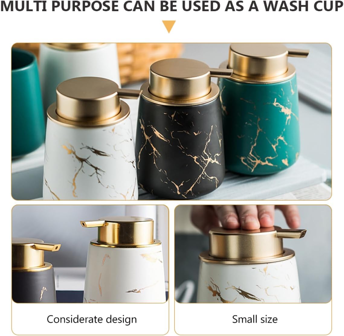 Toothpaste Cup Kit Toothbrush Box Ceramic Bathroom Set Stylish Design Wash Cup Lotion Bottle Bathroom Accessories