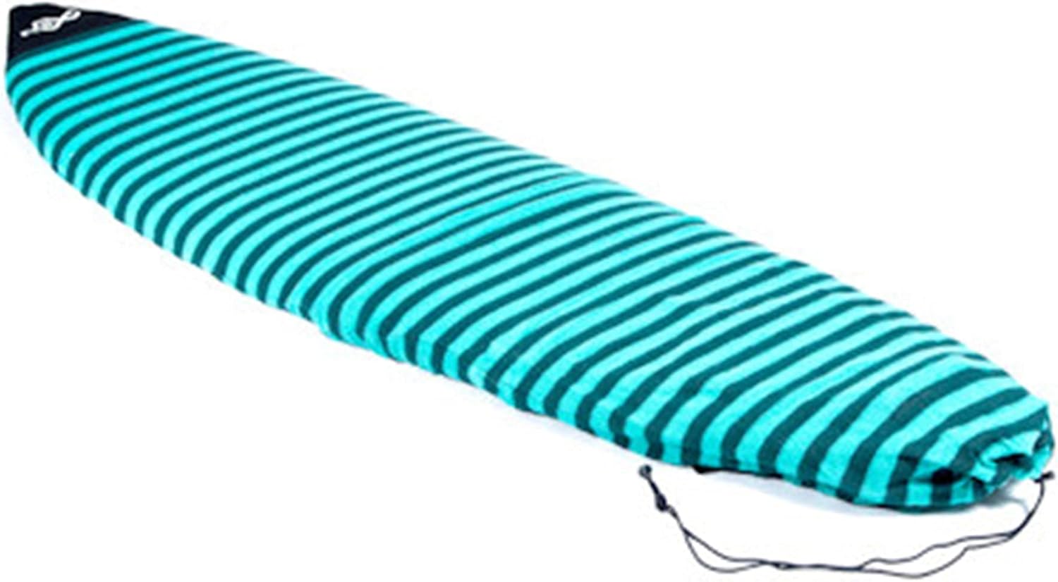 Surfboard Accessories Surfboard Stretch Sock Cover Shortboard Longboard Socks Lightweight Surf Board Bag for Surfboard Storage (Color : 6'7" Green)