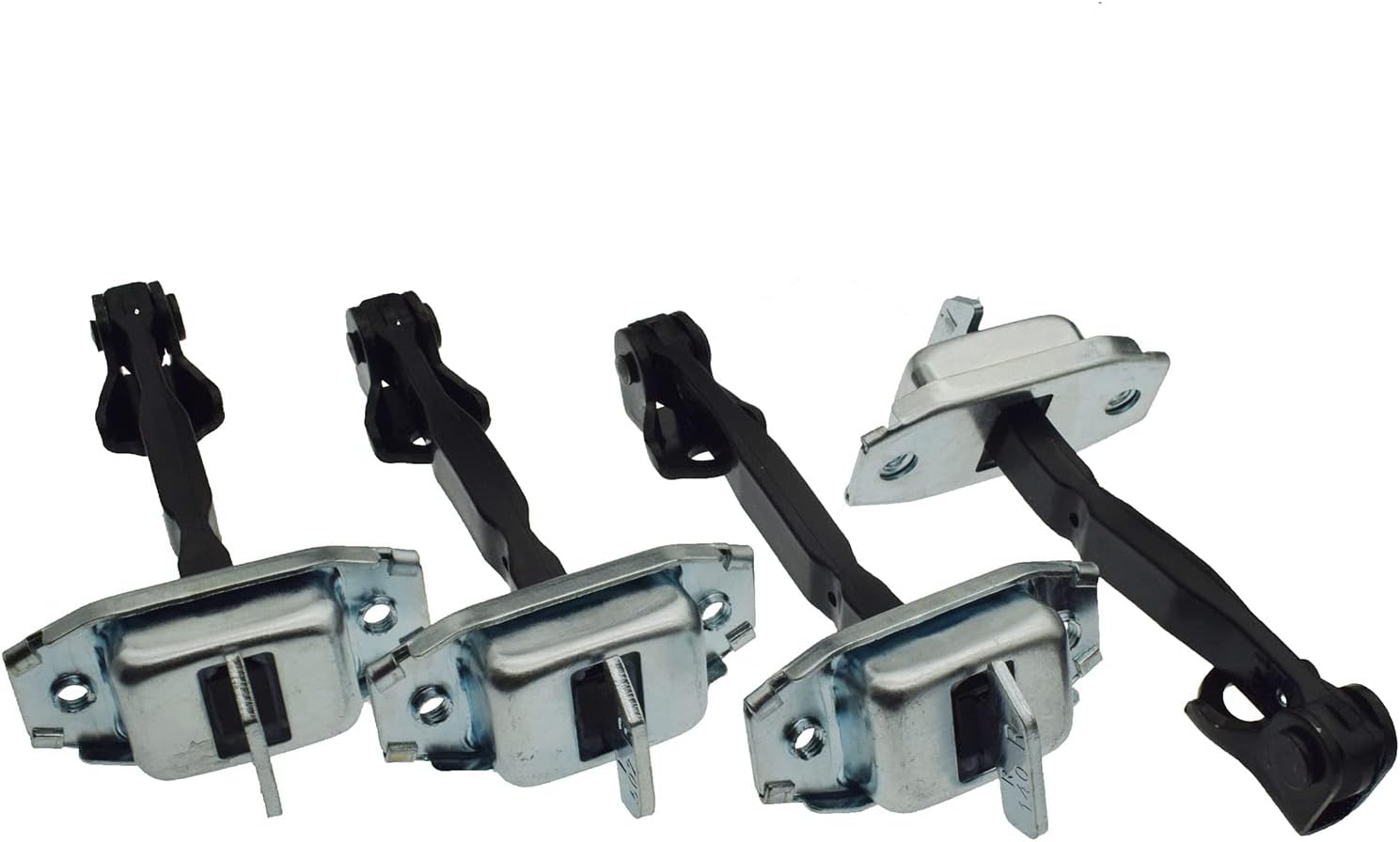 4Pcs Front Rear Door Stay Checker Strap Stopper For 2003-2009 Toyota Corolla Prius Matrix 68610-0D020 68620-0D020 68630-02100 68640-02100