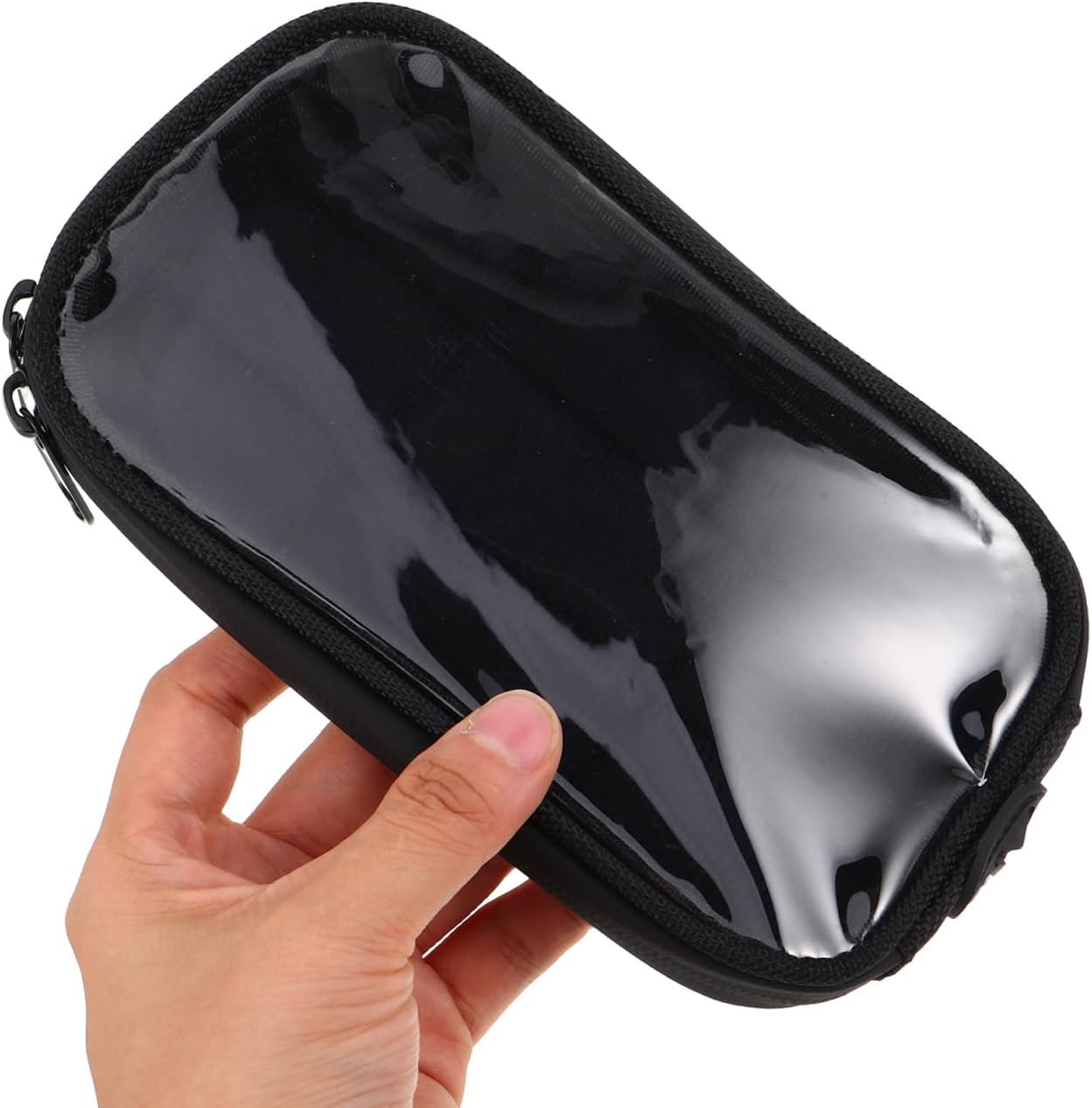 Waterproof Motorcycle Tank Bag with Magnetic Attachment and Touchscreen Phone Holder Compact Gas Tank Pouch for Motorcycles Scooters and Electric Bikes