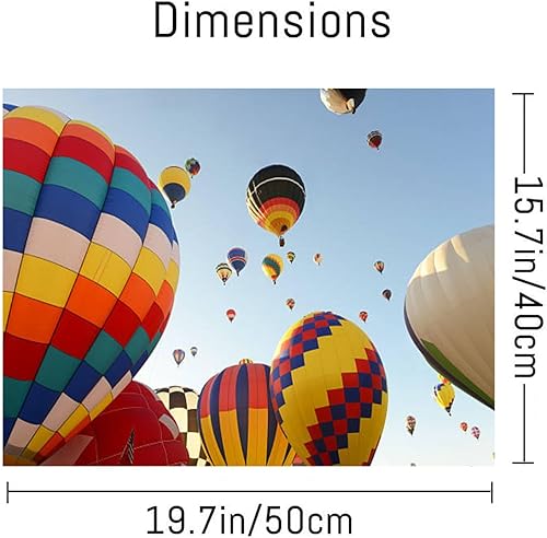 Miniatura 6 de WHFEOIV9RE Pintura por números, globos calientes, un hermoso juego de pintura en lienzo con pigmento acrílico para adultos, niños, principiantes,