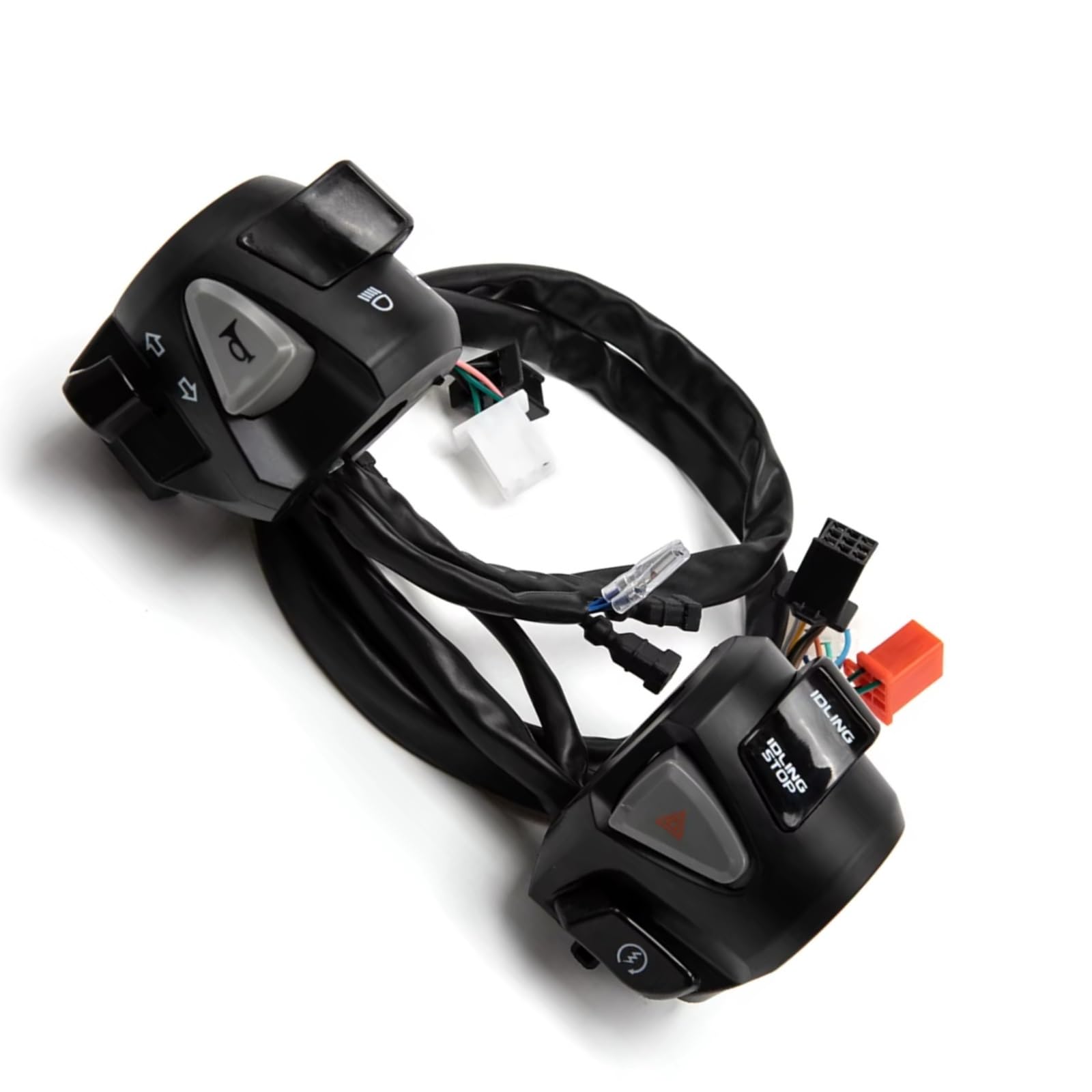 Manubrio Moto Da 7/8" Per Luci Di Direzione Universali Per Clacson, Parti Modificate Dell'interruttore Del Controller Dello Scooter Blocco Comandi Moto