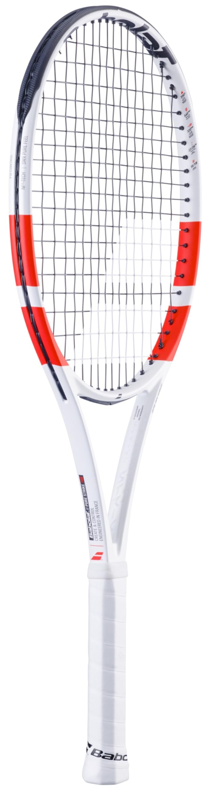 Amazon | Babolat Pure Strike 100 16 x 19 テニスラケット (第4