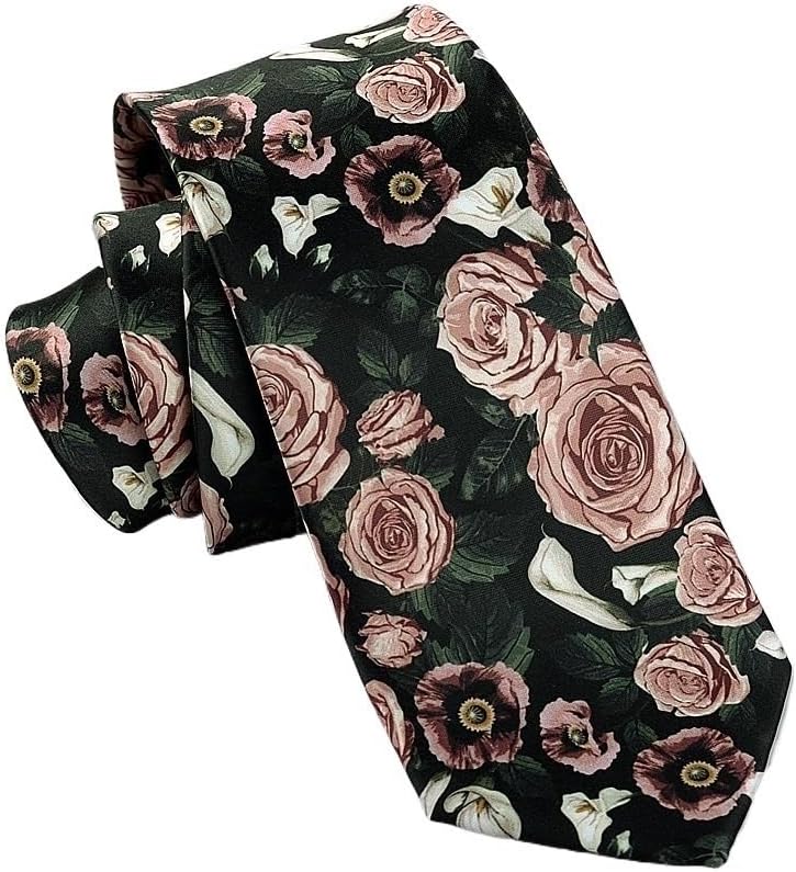 Polyester Casual Printed Necktie Retro Shirts Men Women Hand-tied Ties for Both