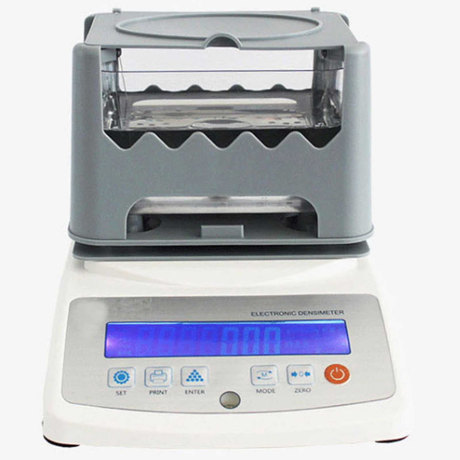 Máquina de prueba de pureza de oro, medidor de densidad de alta precisión para análisis de joyas, densímetro digital de 600 g de capacidad